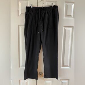 Coolibar Black Drawstring UPF 50+ Pants with Side and Back Pockets Size M